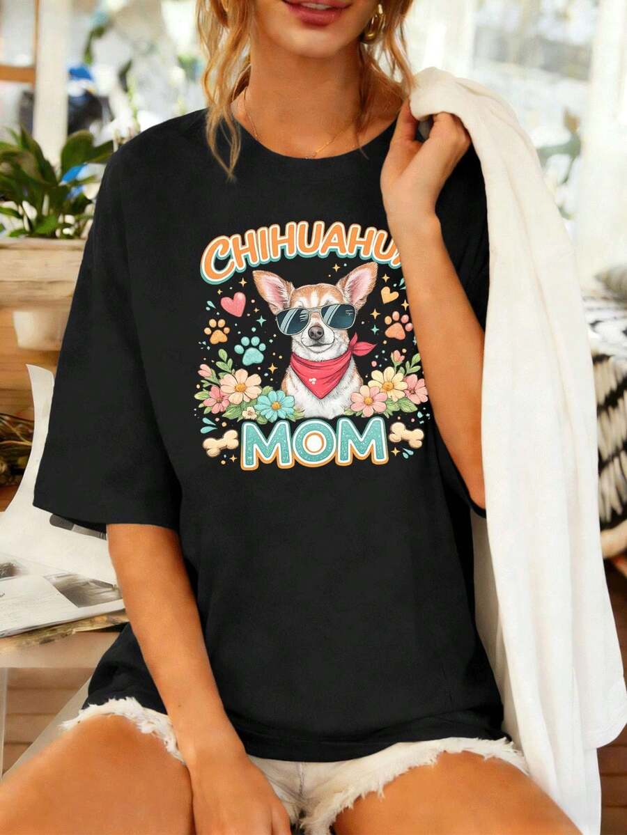 Women T-Shirts - Black - View 1
