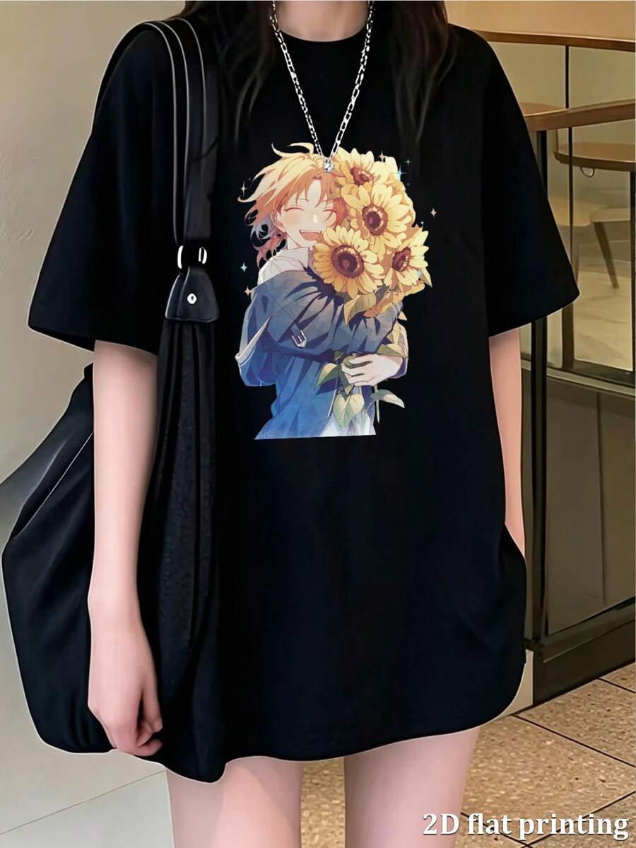 Women T-Shirts - Black - View 1