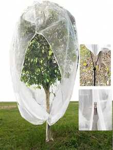 1 cái - Tấm lưới bảo vệ vườn kích thước 3m x 10m, lưới siêu mịn, dùng cho luống cây trồng trên cao, nhà kính, chống muỗi, lưới siêu mịn màu trắng cỡ lớn - Lý tưởng để bảo vệ cây ăn quả, rau củ và việt quất, lưới làm vườn bảo vệ cây trồng. - nhiều màu - Xem 6