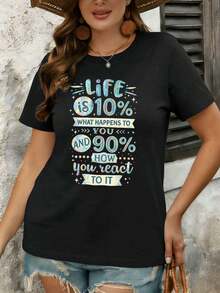 Women T-Shirts - Black - View 1
