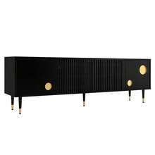 Television Stands & Entertainment Centers - Black - View 6