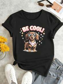Women T-Shirts - Black - View 2
