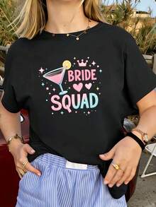 Women T-Shirts - Black - View 1
