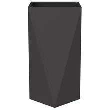 Fioriera 2 pcs  40 x 40 x 75 cm Acciaio - A - Visualizzare 6