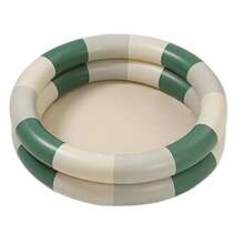 Yosoo Health Gear Piscina Inflable para Niños, Piscina de Juegos Acuáticos de Material de PVC para Niños de 3 a 6 Años, Piscina Inflable Portátil, Material Espesado, Piscina Infantil Inflable - raya verde - Ver 9