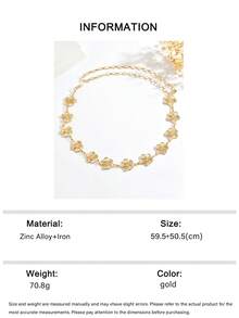1pc Vintage Fashion Personalized Design Metal Distressed Chain Butterfly Tassel Waist Chain Suitable For Women To Wear On Any Occasion - Gold - View 7