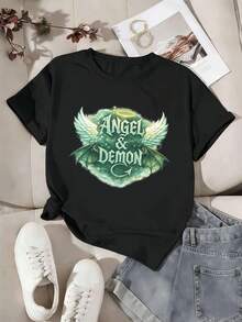 Women T-Shirts - Black - View 2