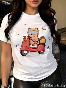 Women T-Shirts - White - View 1