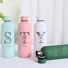 Bình nước bằng thép không gỉ khắc tên theo yêu cầu, quà lưu niệm cho phù dâu, phù rể trong đám cưới, quà tặng ngày lễ cho thầy cô, bố mẹ. - Nhiều màu - Xem 6