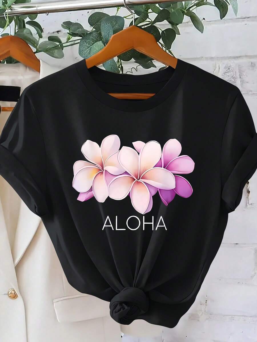 Women T-Shirts - Black - View 1