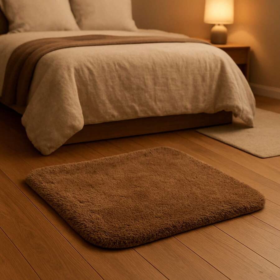 The Perfect Finishing Touch: Modern Rugs For Stylish Bedrooms BEAUTTY HOME - Camel - View 1