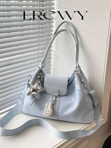 Women's Handbag, Minimalist And Elegant Style, With Large Capacity, Suitable For Autumn/Winter - Bright - View 2