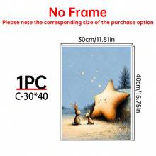 1/3pcs Moon And Deer Themed Kids Room Wall Art, Whimsical Fox Art Print | Dreamy Decor, Fairy Tale Rabbit Themed Kids Room Wall Art | Whimsical Starry Sky Wall Decor. Starry Sky Forest Themed Kids Room Decoration,Canvas Wall Art Posters For Room Home Decor Room Decor AestheticOptional Frame Room DecorRoom Decoration Stuff Wall Decor Bedroom Decor Baby Room Decoration Living Room Decor Office Decor - Multicolor - View 17