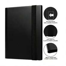 4-Pocket, 160-Pocket Trading Card Collection Album, With PP Sleeves, Compatible With Game And Sports Cards - Multicolor - View 4