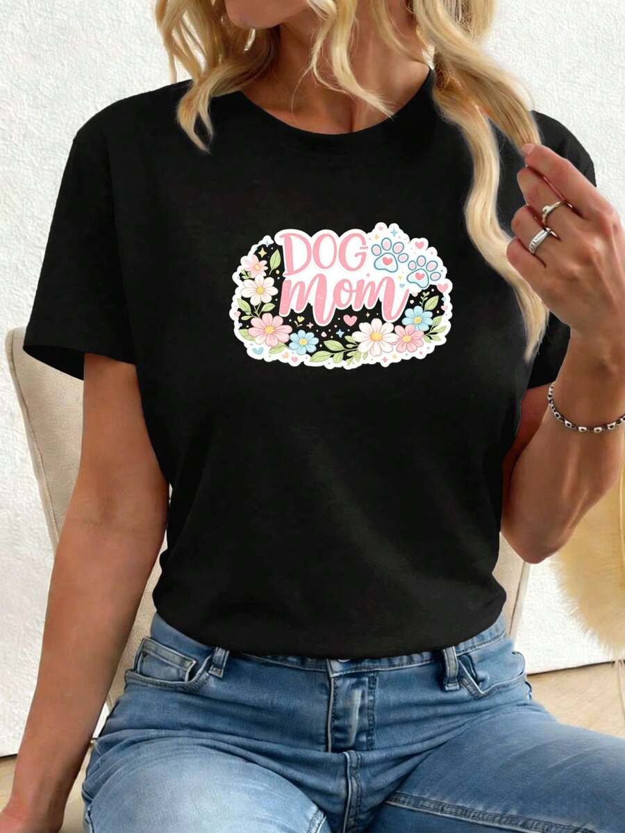 Women T-Shirts - Black - View 1