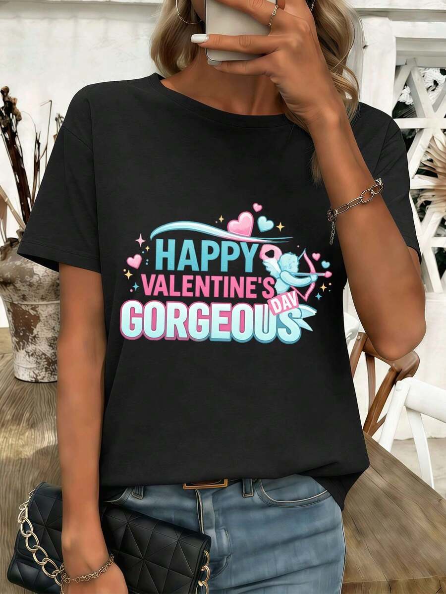 Women T-Shirts - Black - View 1