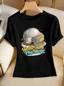 Women T-Shirts - Black - View 2