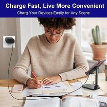 45W Super Fast Charging Type C USB-C Wall Charger, Compatible With Galaxy S23 Plus S24 S22 Ultra/S22+/S22, Note 10+/Note 20/S20/S21, Z Fold 4/Z Flip 4, Galaxy Tab S7/S7+/S8/S8+/S8 Ultra, 5A 45W USB C PD Super Fast Charging US Standard Charger, Compatible With Samsung S20 S21 FE S22 S23 S24 Plus Note 20 Ultra Z Flip 3 4 5 A14 A15 A25 A53 A54 A55, Type C To Type C Fast Charging Cable - US A Type Plug(110-127V) - View 12