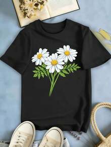 Women T-Shirts - Black - View 2