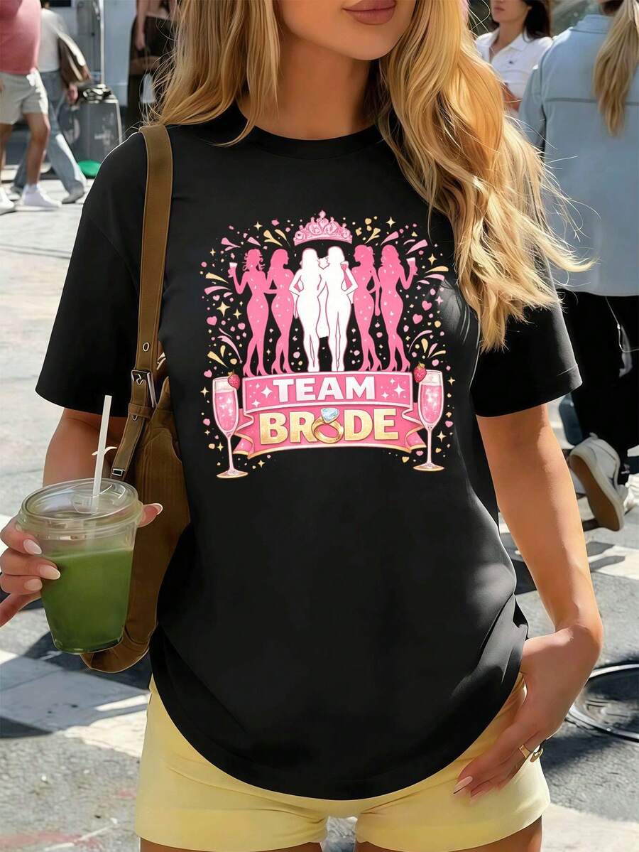 Women T-Shirts - Black - View 1