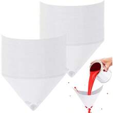 100PCS Paint Strainers Paper Cone Paint Mixing Cup Strainer Fine Mesh Filters Funnel Disposable Spray Gun Sprayer Accessories Automotive Body Repair Paint Tools Equipment - Standard Size + 100 - View 1