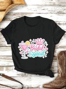 Women T-Shirts - Black - View 2