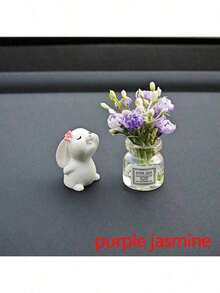 Adorable Daisy And Rabbit Pattern Car Dashboard Decor, Window/Desk Ornament, Car/Home Interior Decoration Accessory - A - View 10