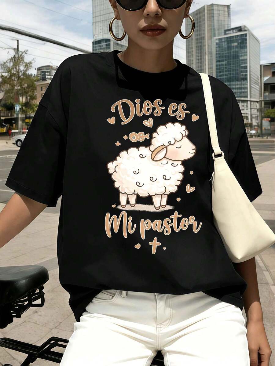 Women T-Shirts - Black - View 1