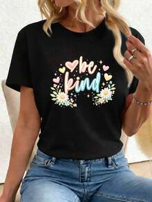 Women T-Shirts - Black - View 1