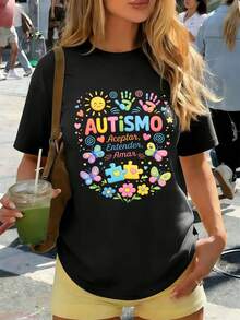 Women T-Shirts - Black - View 1