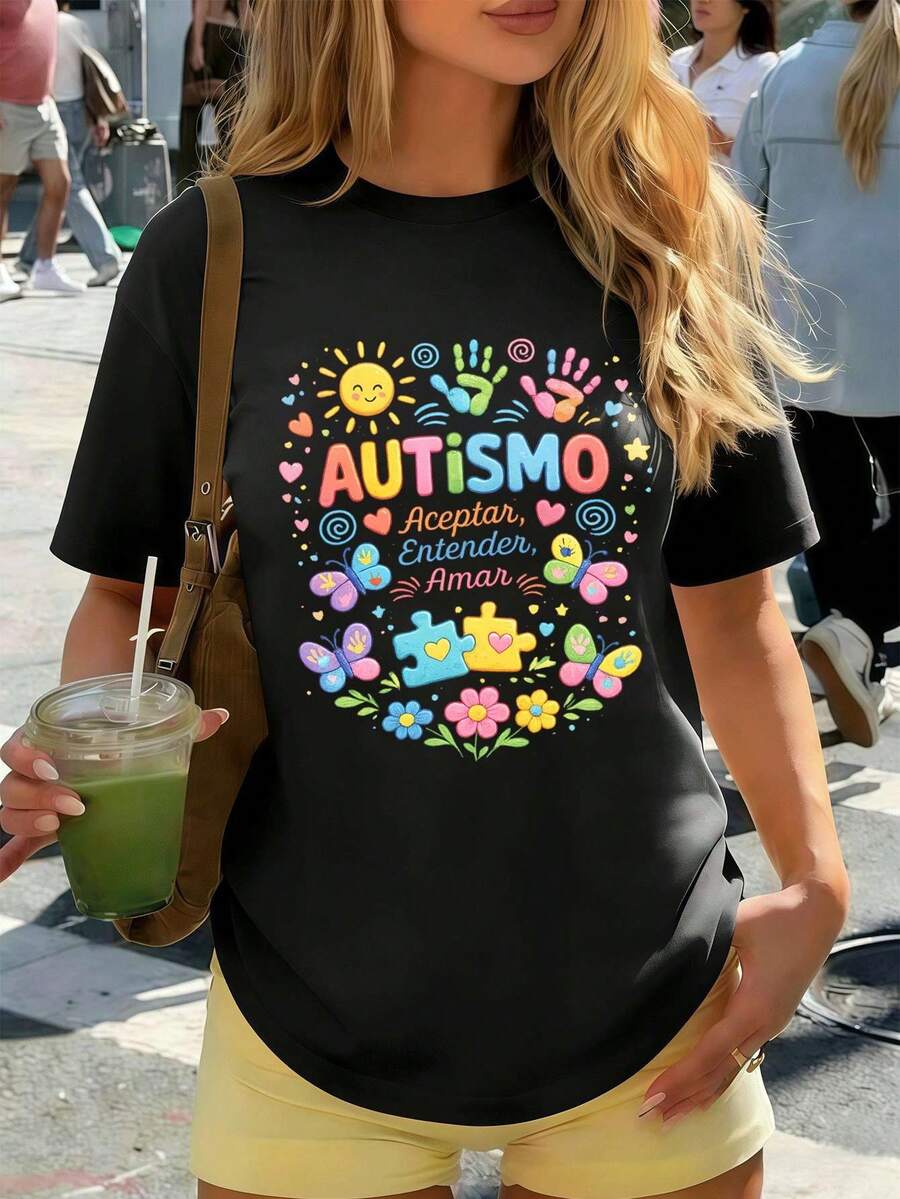 Women T-Shirts - Black - View 1
