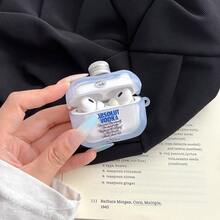 1 chiếc ốp bảo vệ tai nghe bằng silicon mềm hình chai rượu vodka Creativet, tương thích với 1/2/3/4, Pro/Pro 2, chống sốc, chống rơi, có lỗ móc chìa khóa. - Nhiều màu - Xem 2
