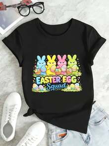Women T-Shirts - Black - View 2