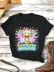 Women T-Shirts - Black - View 2