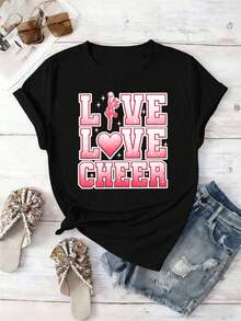 Women T-Shirts - Black - View 2