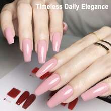 Brand GUIBOFU 1pc No.057 Gel Nail Polish - Coral Pink - View 6