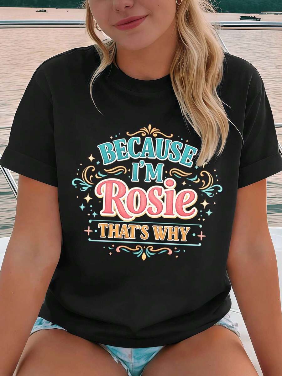 Women T-Shirts - Black - View 1