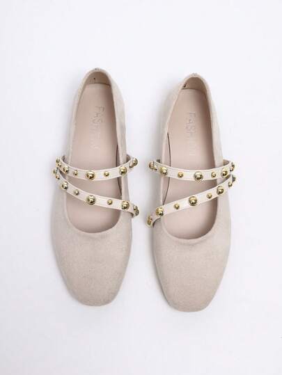 Women's Fashion High-End Handmade Woven Mary Jane Shoes, Ballet Shoes, Woven Breathable Texture Shoes, Comfortable Flat Slip-On Shoes, Ladies' Casual Shoes, Soft-Sole Student Shoes, Work Shoes, All-Season Women's Loafers