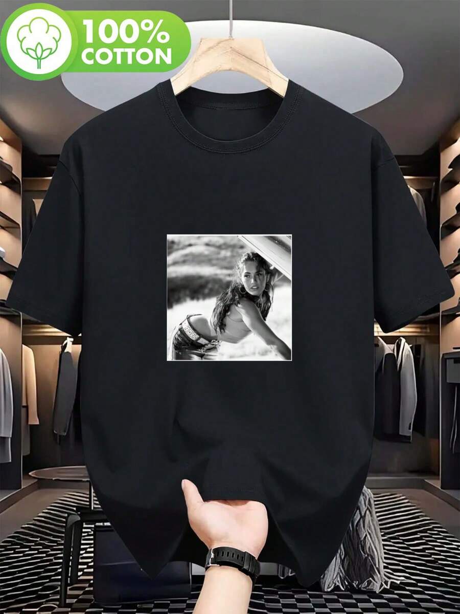 Women T-Shirts - Black - View 1