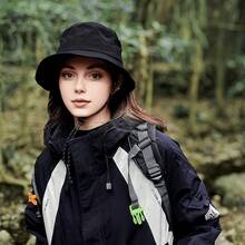 2026新款男女通用户外遮阳帽 - 带防风绳，可调节，可折叠，方便携带 - 彩色 - 查看 6