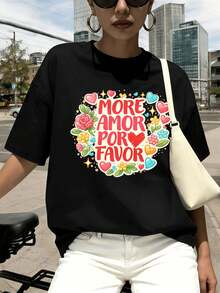 Women T-Shirts - Black - View 1