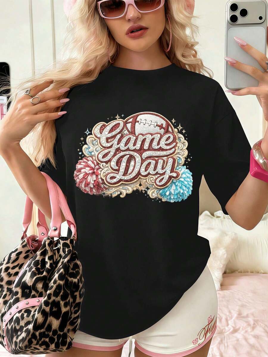 Women T-Shirts - Black - View 1
