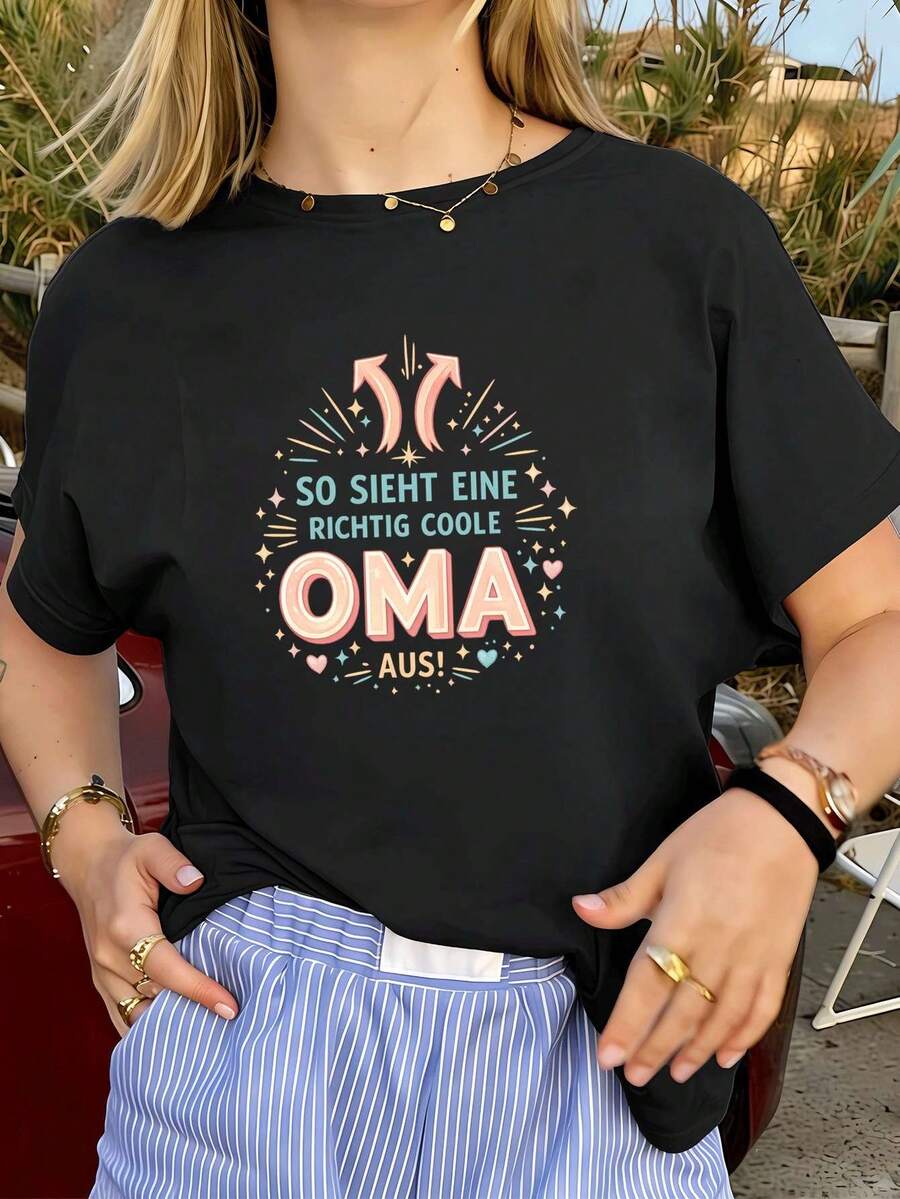Women T-Shirts - Black - View 1