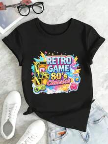 Women T-Shirts - Black - View 2