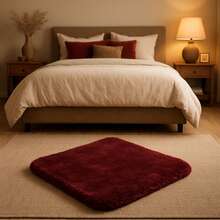 El Toque Final Perfecto: Tapetes Modernos para Recámaras con Estilo BEAUTTY HOME - Rojo - Ver 1