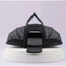 Zaino per animali domestici - Nero 29-79x45x29 cm - Visualizzare 12