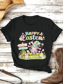 Women T-Shirts - Black - View 2