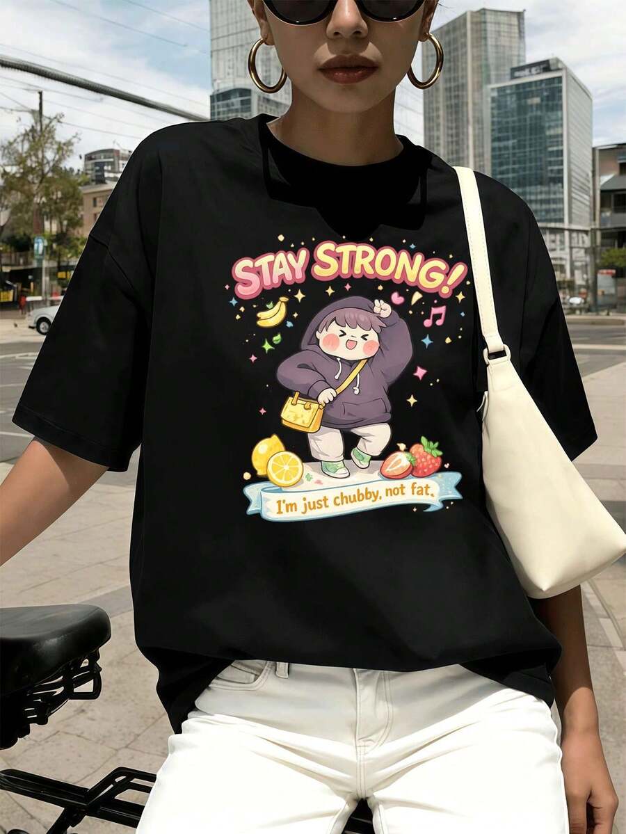 Women T-Shirts - Black - View 1