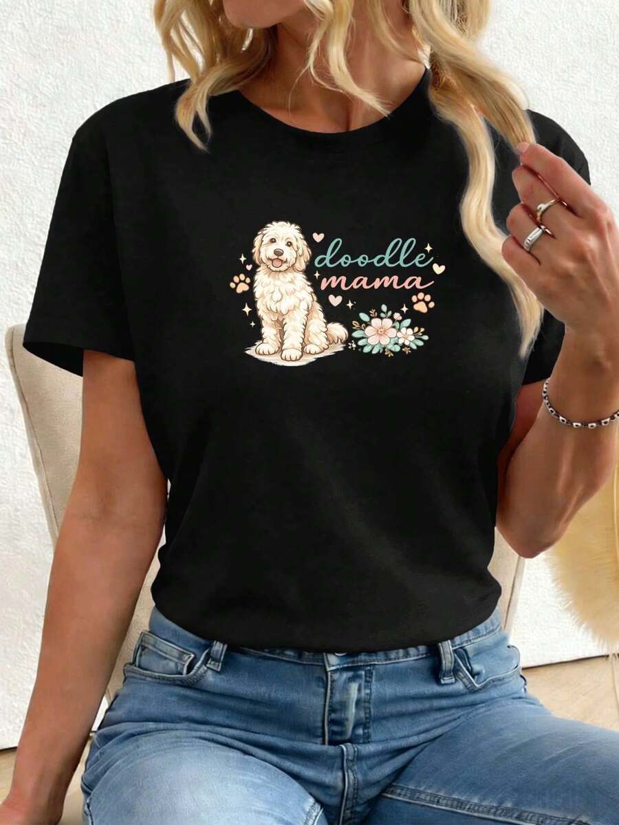 Women T-Shirts - Black - View 1