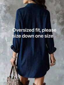 Women Blouses & Shirts - Royal Blue - View 2